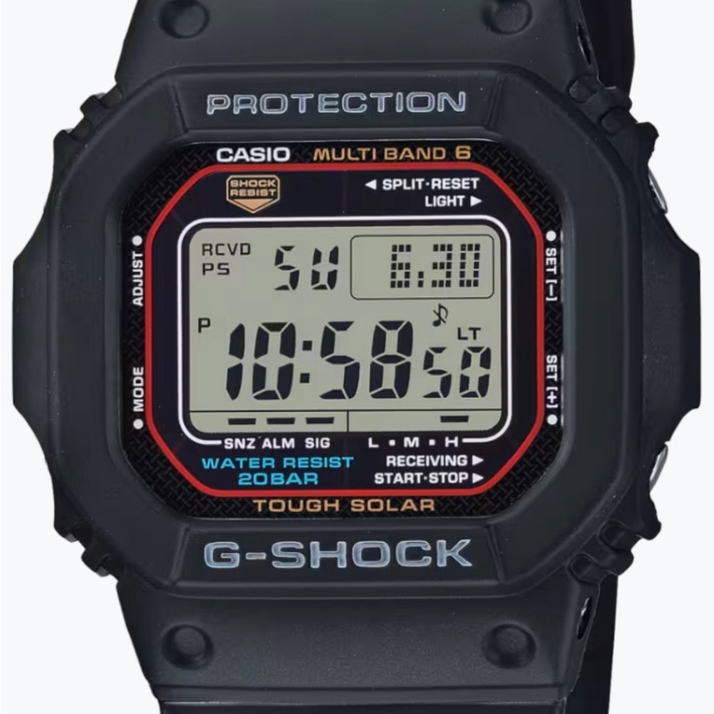 Casio G-Shock Multi Band 6 Black Watch